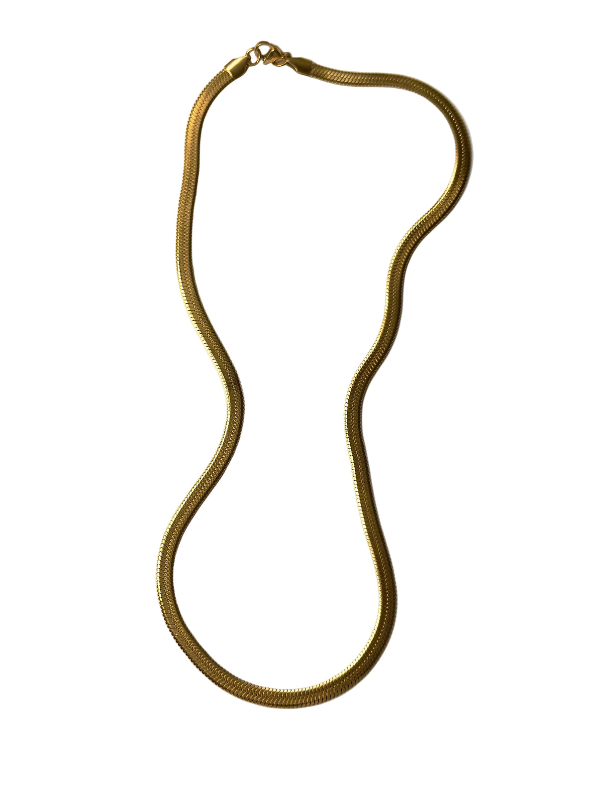 Gold Snake Chain Necklace